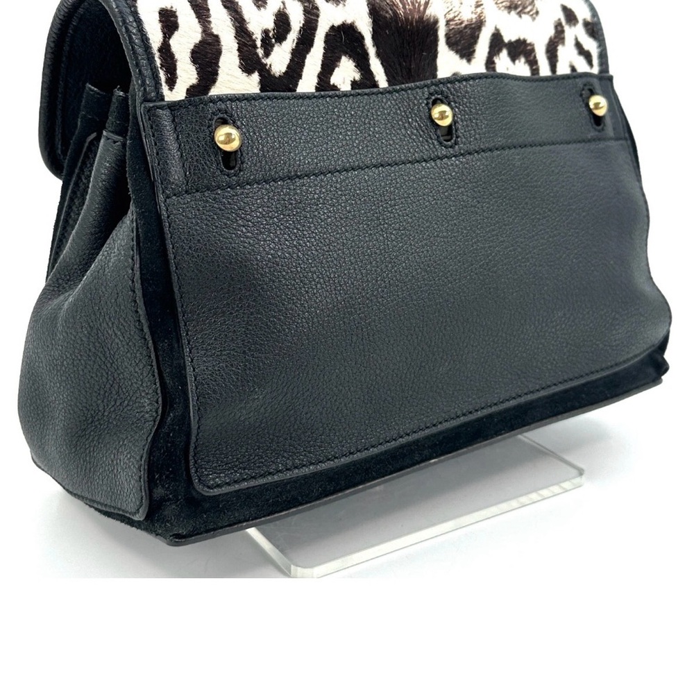 RARE! Yves Saint Laurent animal Print Pony Hair bag - Picture 5 of 14